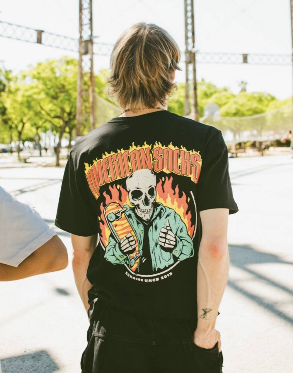 t-shirt de dos AMOR FATI